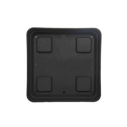 Plato Negro 15x15